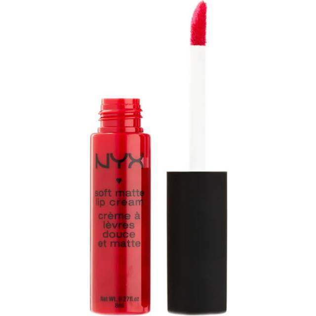 NYX PROFESSIONAL MAKEUP, Soft Matte Lip Cream, Krämig och matt finish, Färgstark, Långvarig, Nyans: Monte Carlo