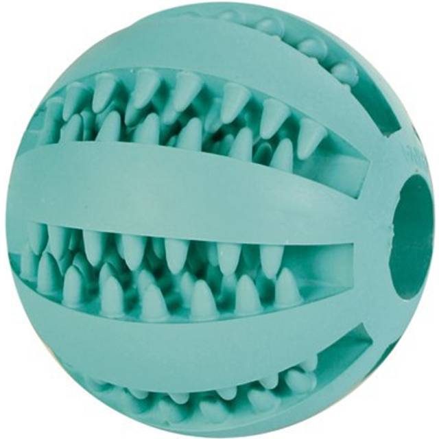 Trixie Denta Fun baseball mintsmak naturgummi 7 cm