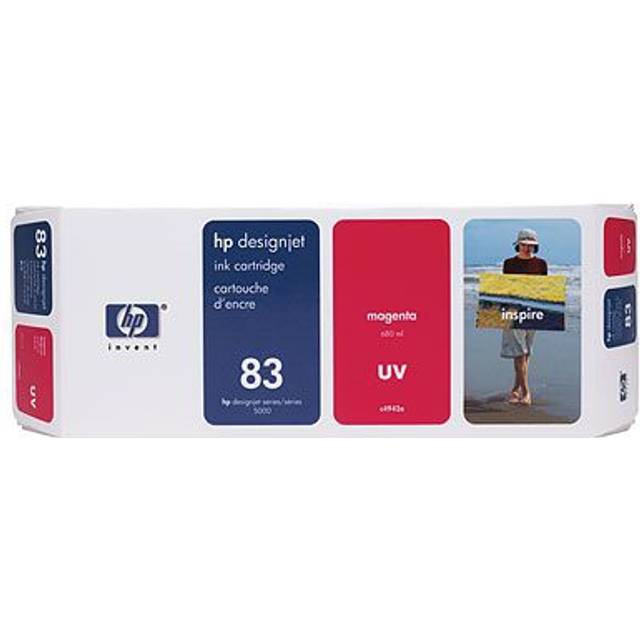 HP C4942A Original HP 83 Magenta DesignJet UV Ink Cartridge C4942A