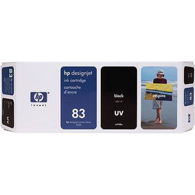 HP C4941A Original HP 83 Cyan DesignJet UV Ink Cartridge C4941A