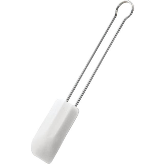 ROSLE 12460 Rostfritt stål och silikon flexibel slickepott, silikon, vit