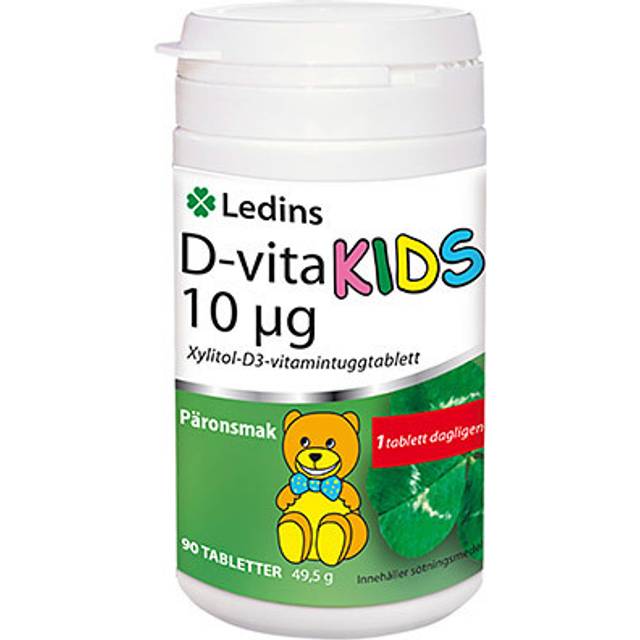 Ledins D-vita KIDS 10mcg 90 tabletter