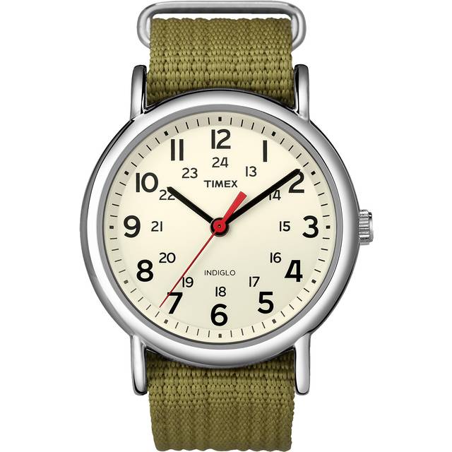 Unisex Weekender Silver-Tone Watch T2N651