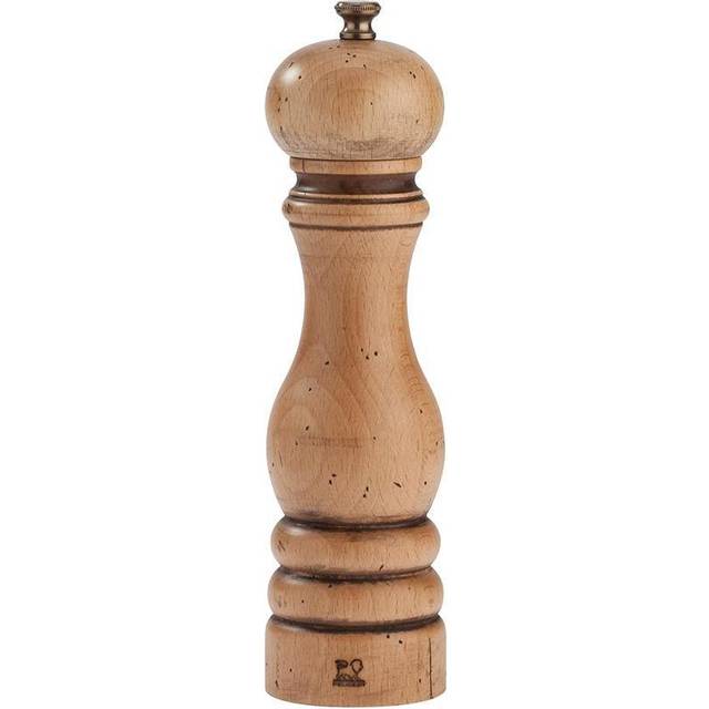 Peugeot Paris Antique Salt Mill 22 cm Beech Wood - Steel Grinding Mechanism