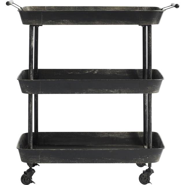 NORDAL FULDA RULLEBORD JERN SORT - 66