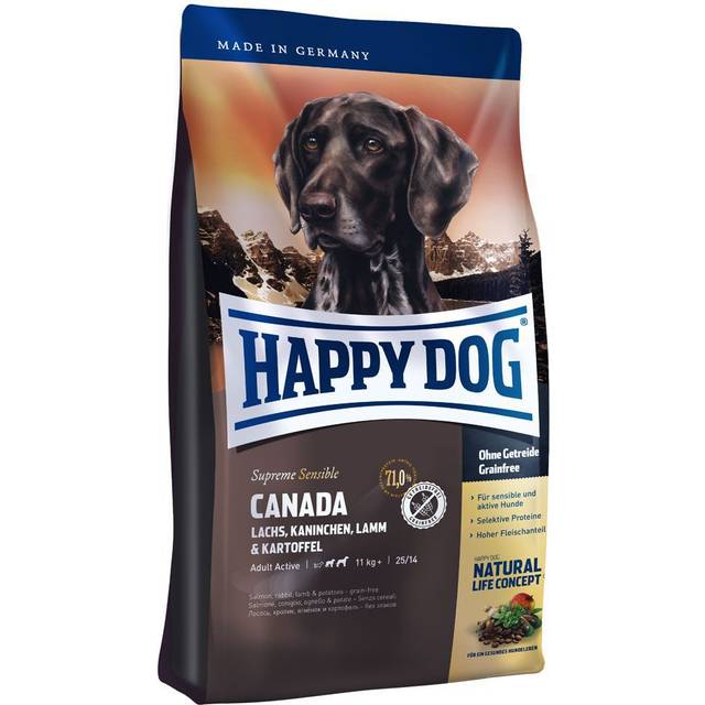 Happy Dog Sensible Canada Salmon, Rabbit & Lamb 4 kg