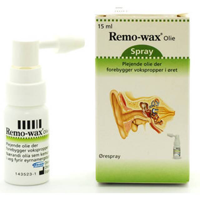 Remo-wax olja öronspray - 15 ml