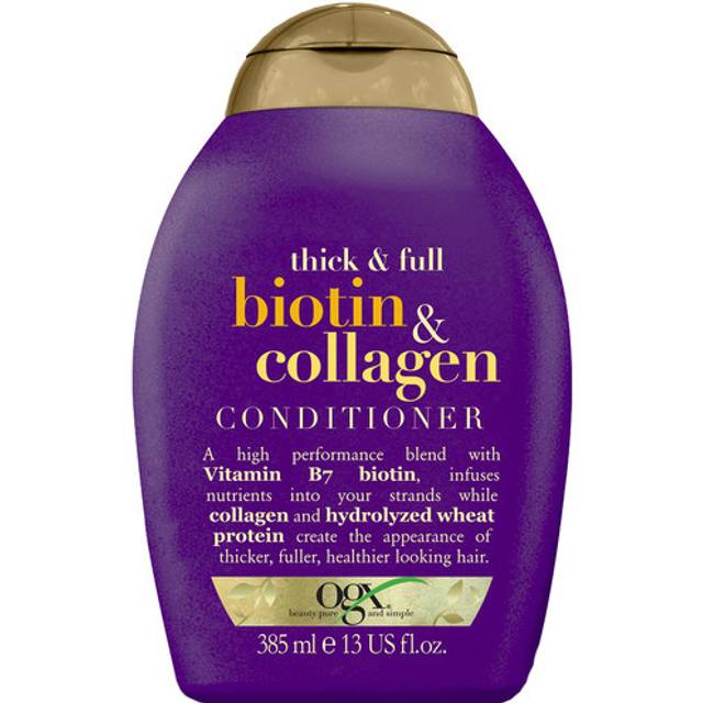 OGX Biotin & Collagen Förtjockande balsam för hårvolym 385 ml