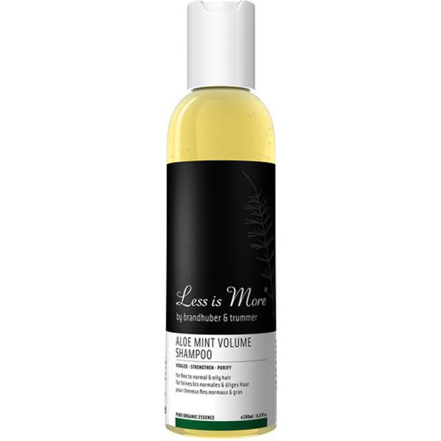 Less Is More Organic Aloe Mint Volume Shampoo No Color 200 ML - Volymspray Från Magasin (200 ML)