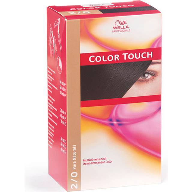 Wella Color Touch 2/0 Black 130ml (130 ml)