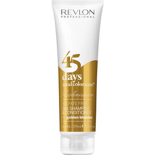 Revlon 45 Days Color Shampoo & Conditioner Golden Blondes 275 ml