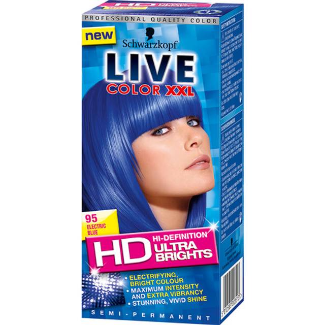 Live Ultra Brights 95 Electric Blue Semi-permanent - pcs 1