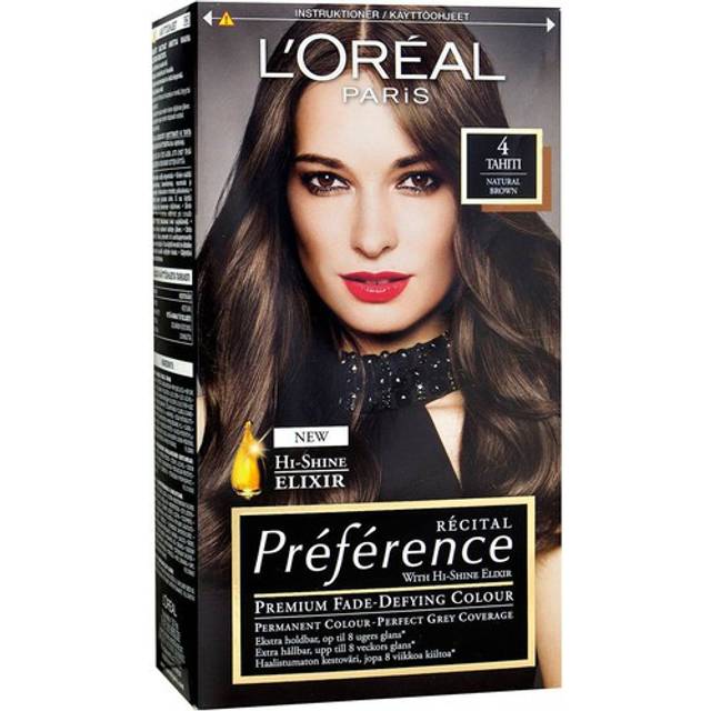 Loreal Paris Préférence Permanent Haircolor 4 Tahiti