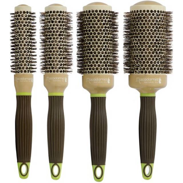 Macadamia Professional Hot Curling Boar Brush, 53 mm