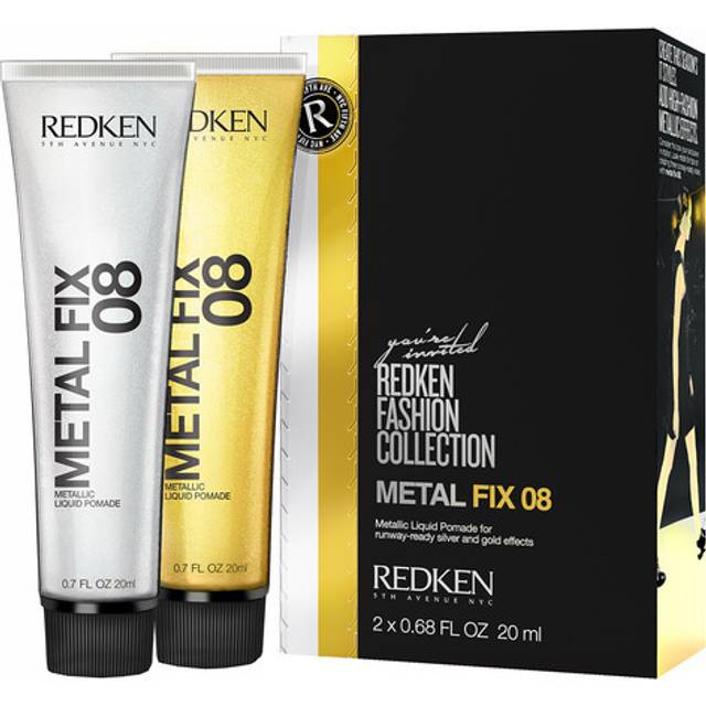 Redken Metal Fix 08 Metallic Liquid Pomade 2x 20ml
