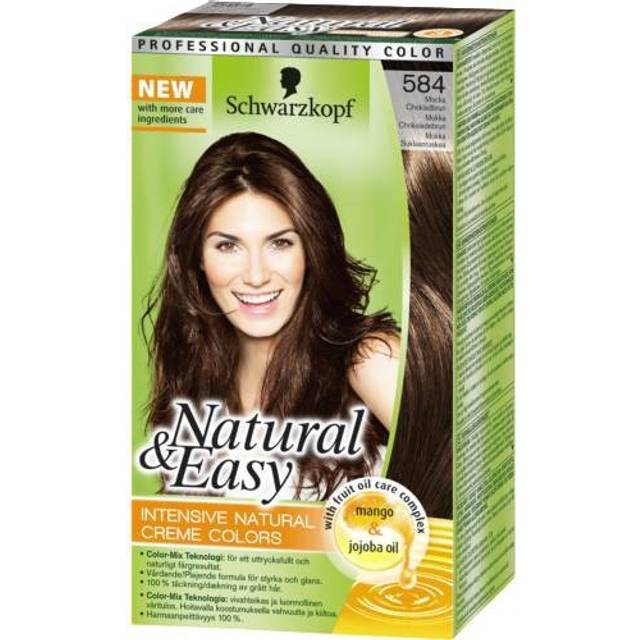 Schwarzkopf Natural & Easy Hårfärg 584 Chokladbrun