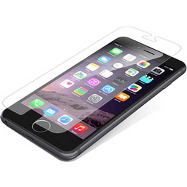 Zagg invisibleshield glass screen protector for apple iphone 6 / 6s - pack of 2