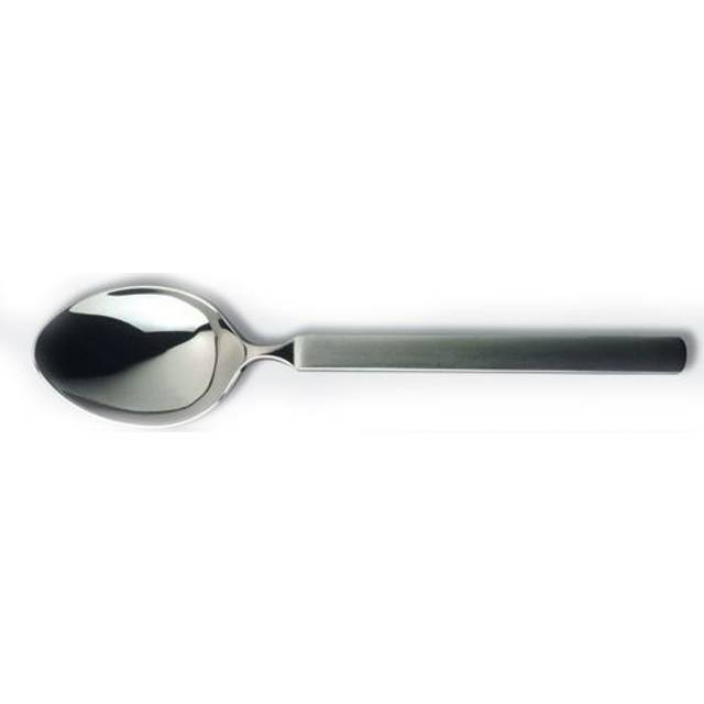 Alessi Dry 41/4Inch Mocha Coffee Spoon with Satin Handle  Set of 6
