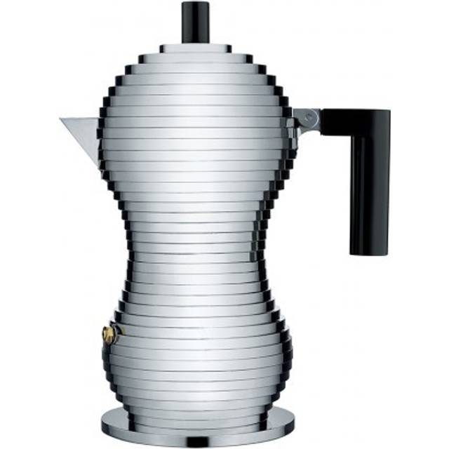 Mokabryggare Aluminium/Svart Medium 15 cl