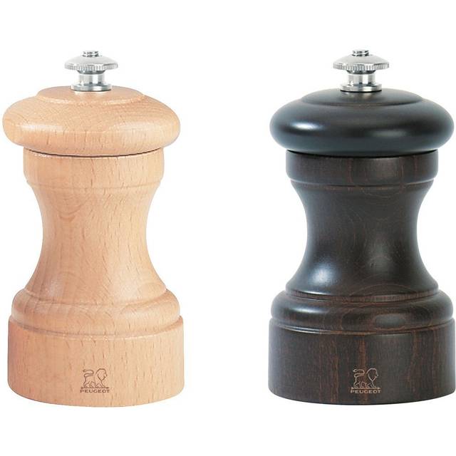 Peugeot Bistro peppar- och saltkvarn svart-vit - Svart