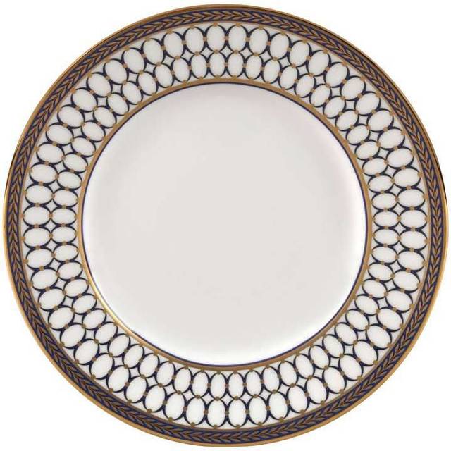Renaissance Gold Side Plate 18cm - Blue