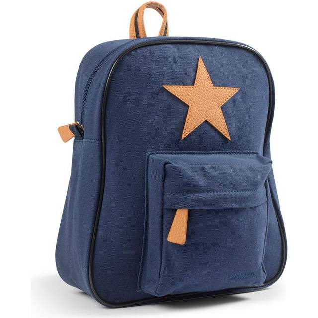 Smallstuff Canvas Backpack - Navy - Skoletaske test - Babyhelp.dk