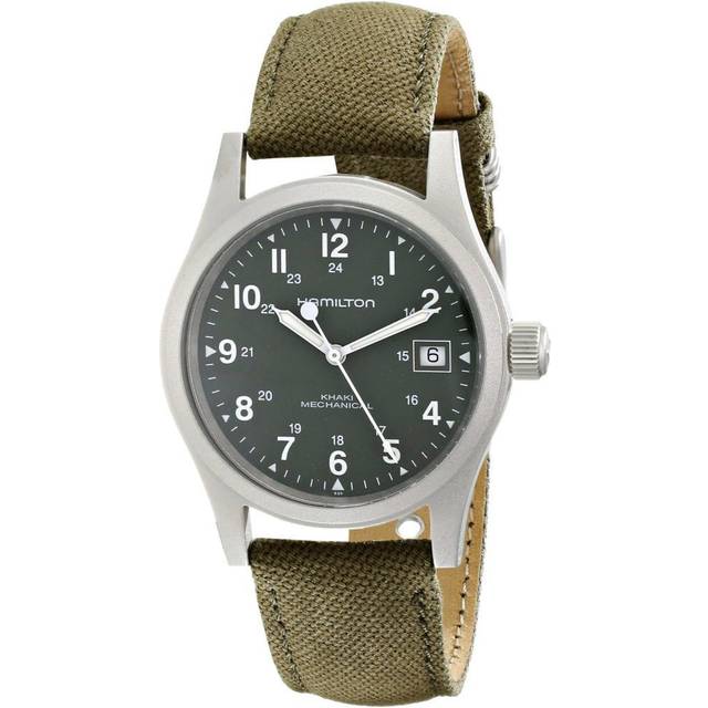 Hamilton Watch Khaki Field Officer Mechanical - Green