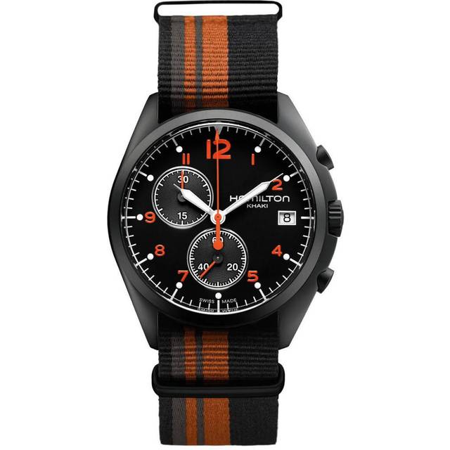 Hamilton Watch Khaki Aviation Pilot Pioneer - Black