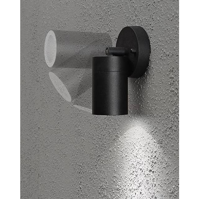 Konstsmide Modena Adjustable GU10 Spotlight in Black