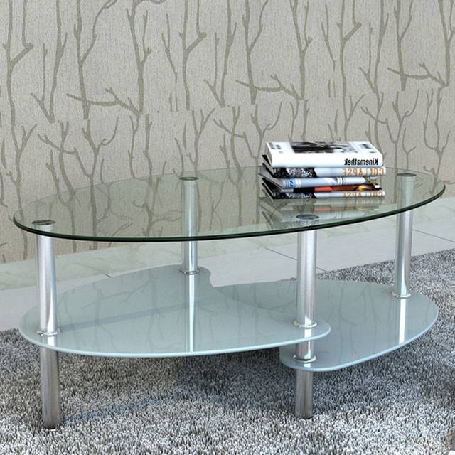 Soffbord med exklusiv design svart
