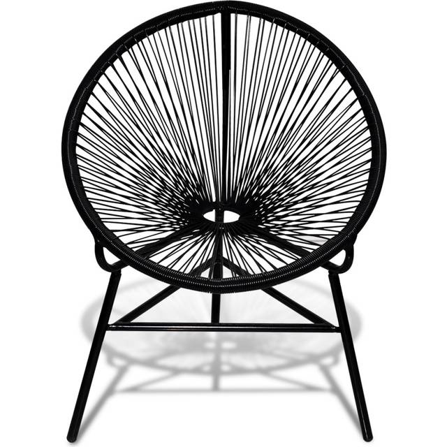 vidaXL Garden Acapulco Chair Poly Rattan Green