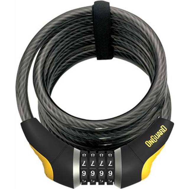 Onguard Doberman Coil Combination Lock - 12mm