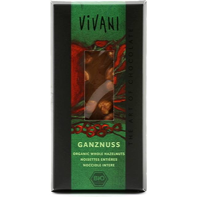 Vivani Mjölkchoklad med Hasselnöt Ekologisk - 100 g