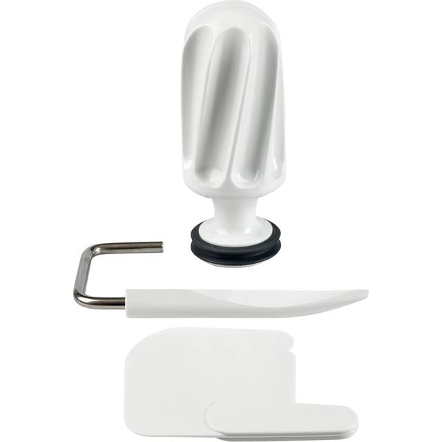 Assistent Original Set med Rulle, Degkniv, Spatula - Till nya - Vit