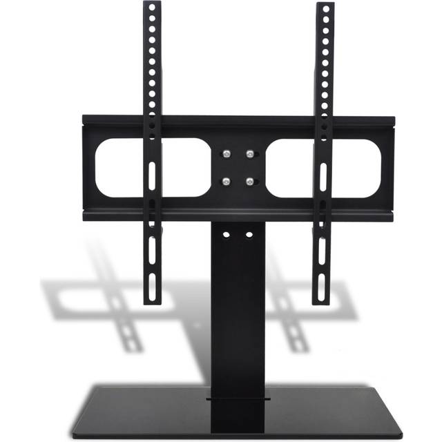 vidaXL Tv Bracket With Base 400 X 400mm 23" - 55", Black