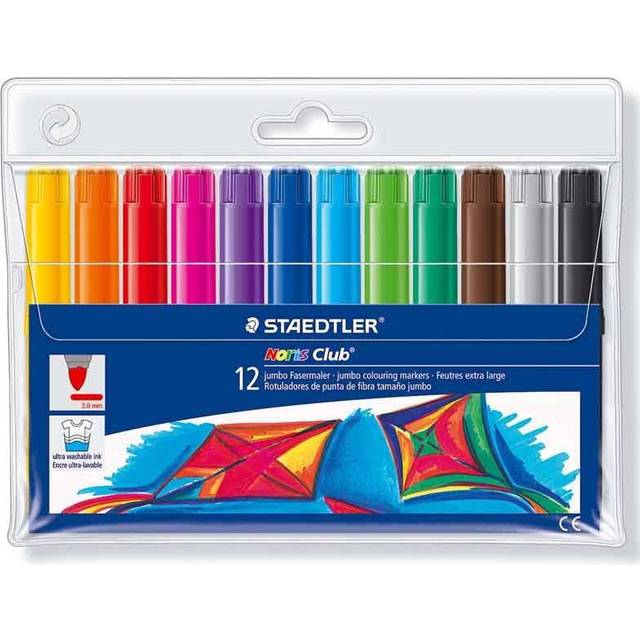243 NC24 Noris Jumbo Oil Pastel 11mm - Assorted Colours (Pack of 24)