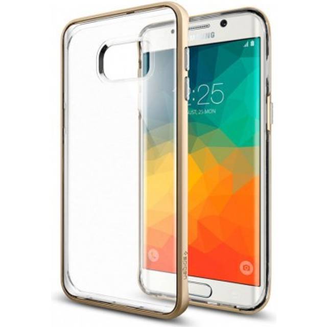 SPIGEN Neo Hybrid Crystal Skal till Samsung Galaxy S6 Edge Plus - Satin Silver