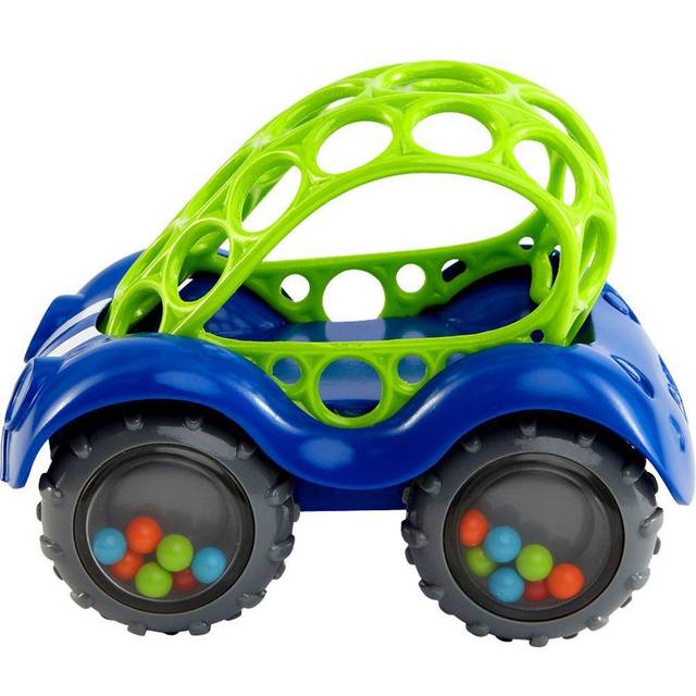 Oball Rattle & Roll leksaksbil för barn Red 3m+ 1 st.