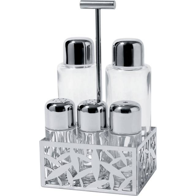 Cactus! Condiment Set in Polished - Clear
