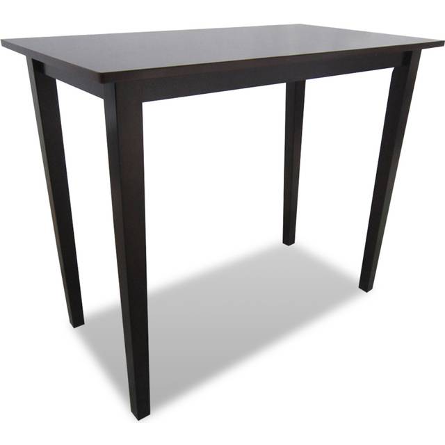 vidaXL Wooden Bar Table Brown