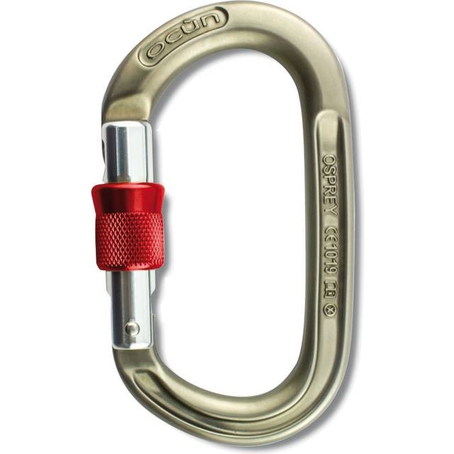 Carabiner with screw Ocun Osprey - Gris
