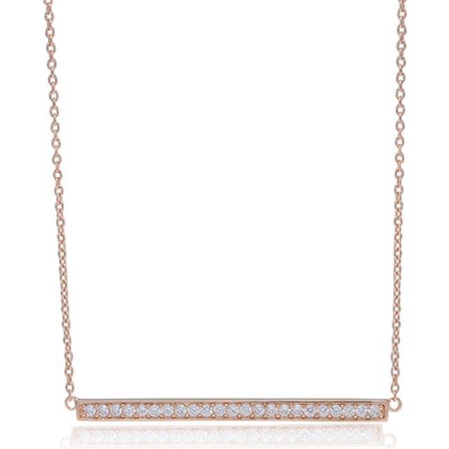 SIF JAKOBS C1013-CZ-RG - Necklace Dam (35CM)