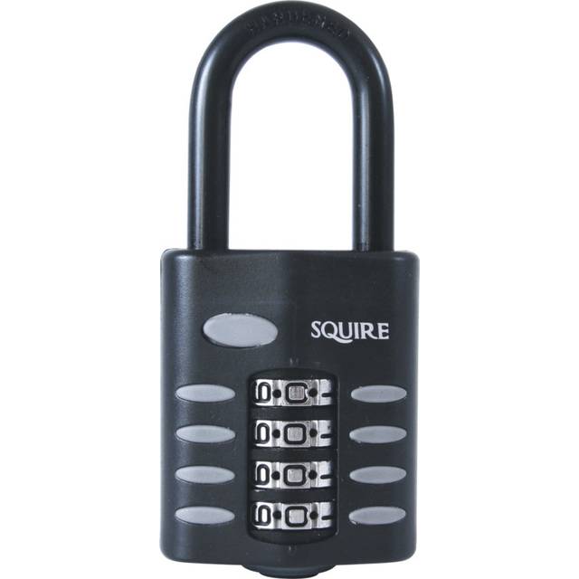 Squire CP50/1.5 CP50/1.5 Combination Padlock 4-Wheel 50mm Long Shackle 38mm