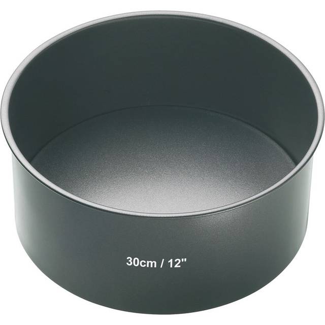 MasterClass Non Stick Loose Base Deep Cake Pan Round 31.5cm - Multicolor