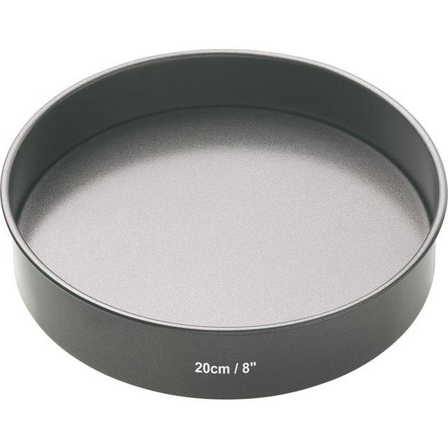 Non-Stick Dark Charcoal Grey Sandwich Pan Loose Base 20cm (Each)