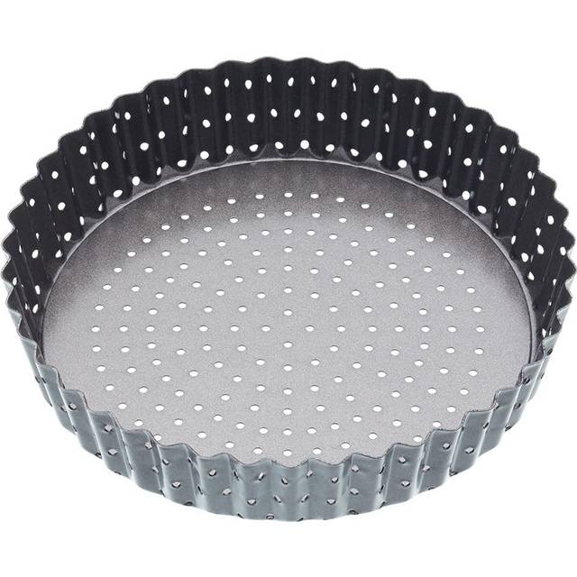 Masterclass Crusty Bake Non-Stick Fluted Round Quiche Tin 18cm - 18cm