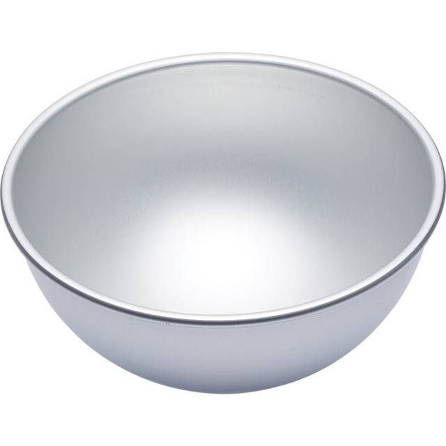 "MasterClass Silver Anodised Hemisphere Cake Tin, 20 cm (8"")"
