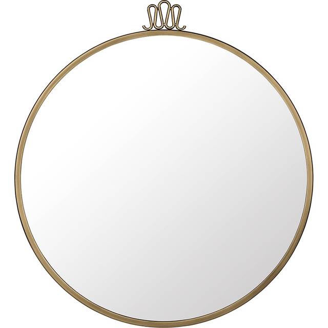GUBI Randaccio spegel antique brass, medium