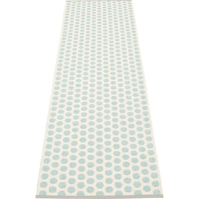 Pappelina Noa gångmatta pale turquoise/vanilla, 70x250 cm