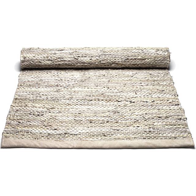 Rug Solid - Leather Matta 140x200 Cm - Beige